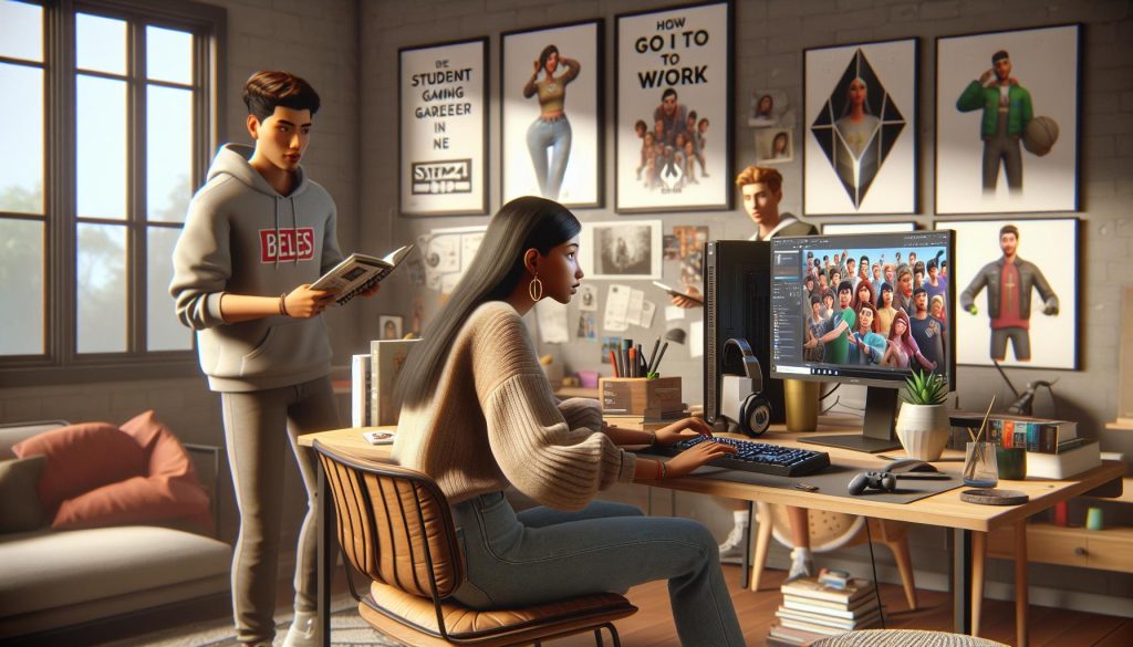 How Do I Go to Work in Sims 4: Student Gaming Career Guide