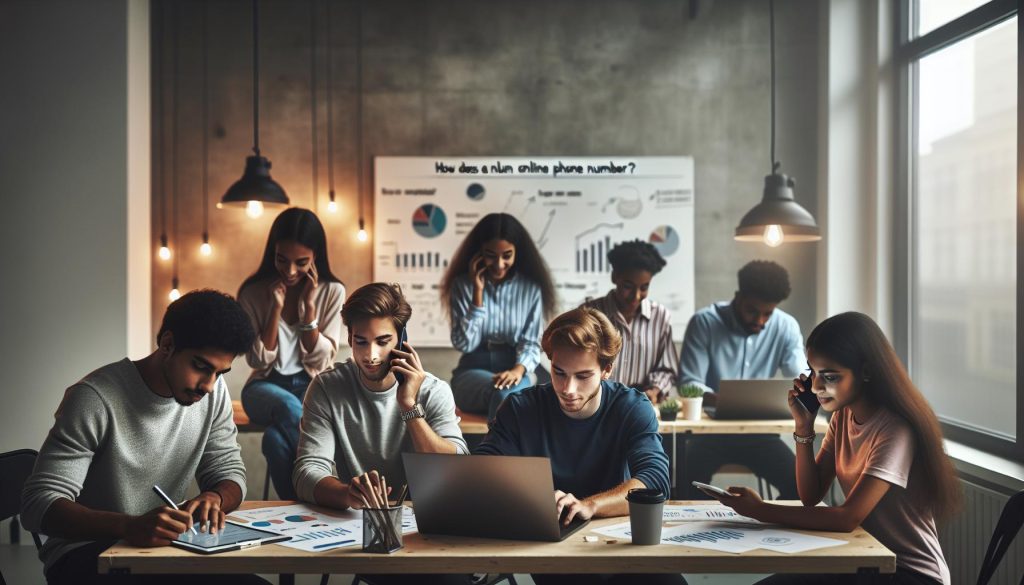 How Does an Online Phone Number Work for Student Businesses?