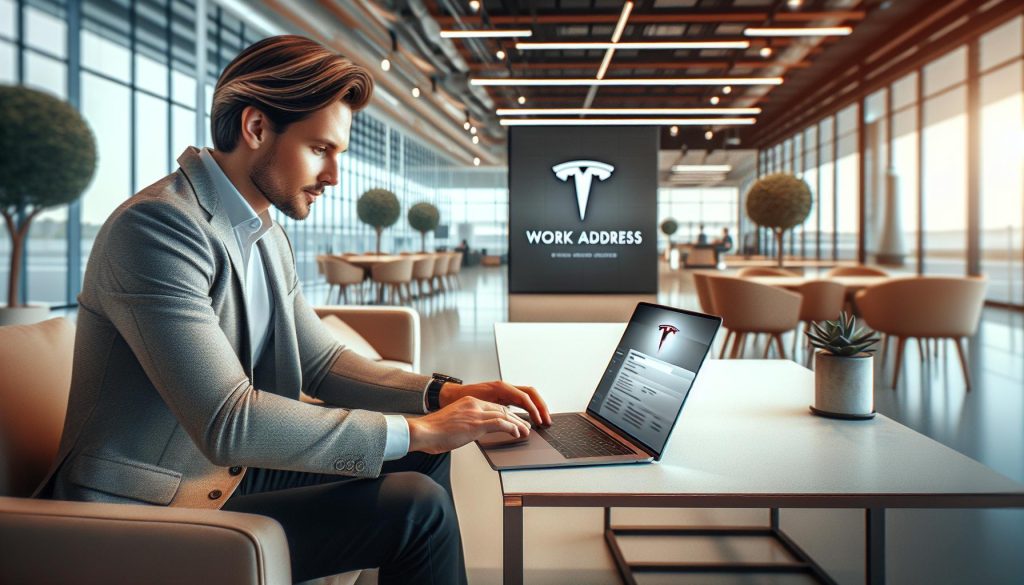 How to Change Work Address in Tesla: Professional Profile Updates