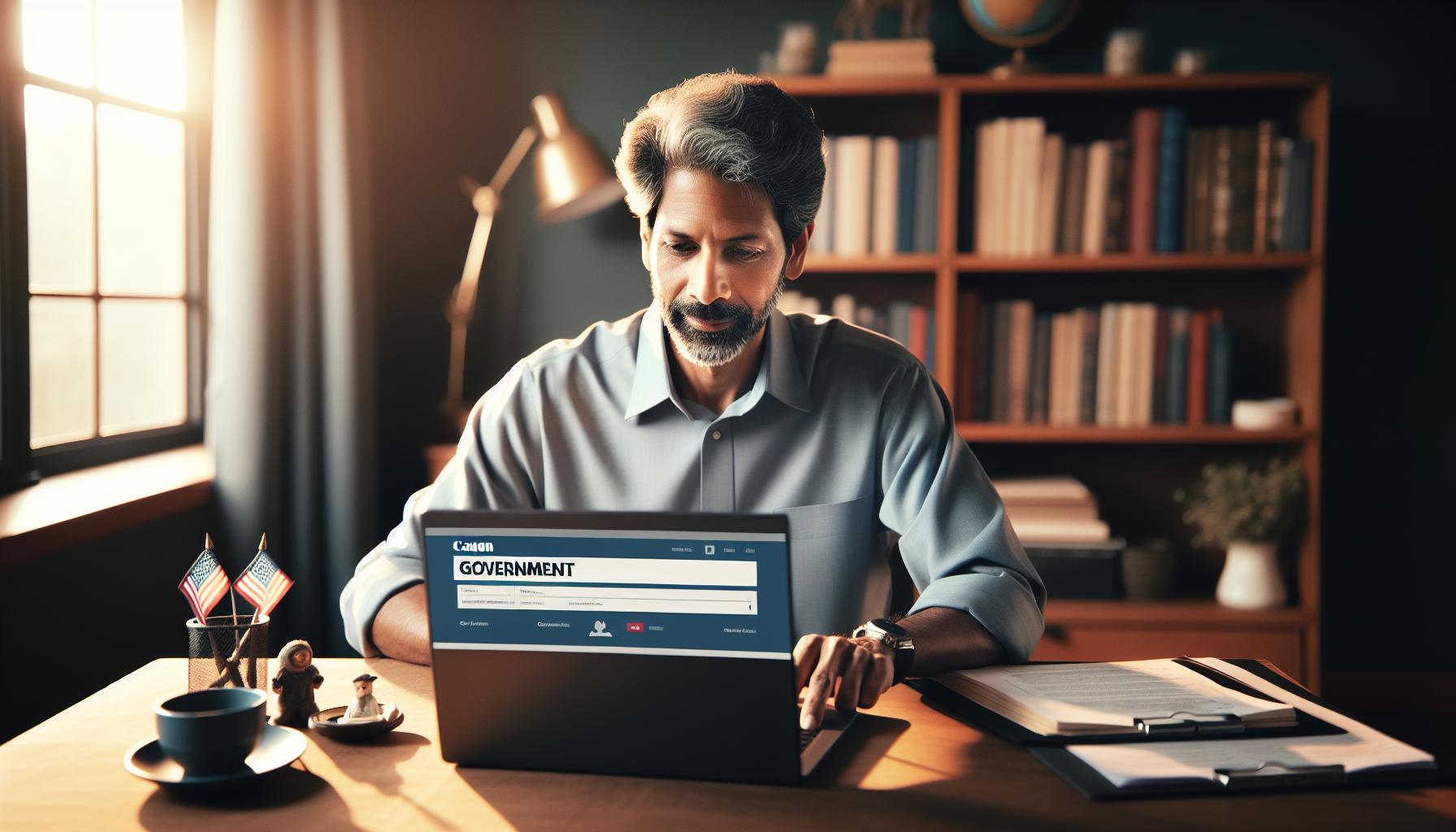 Navigating Online Job Portals for Government Positions