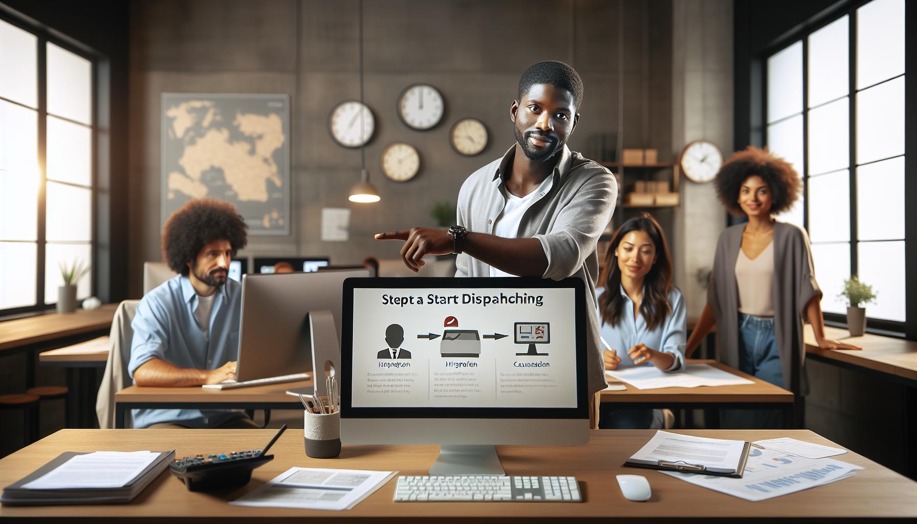 Step-by-Step Guide to Start Dispatching