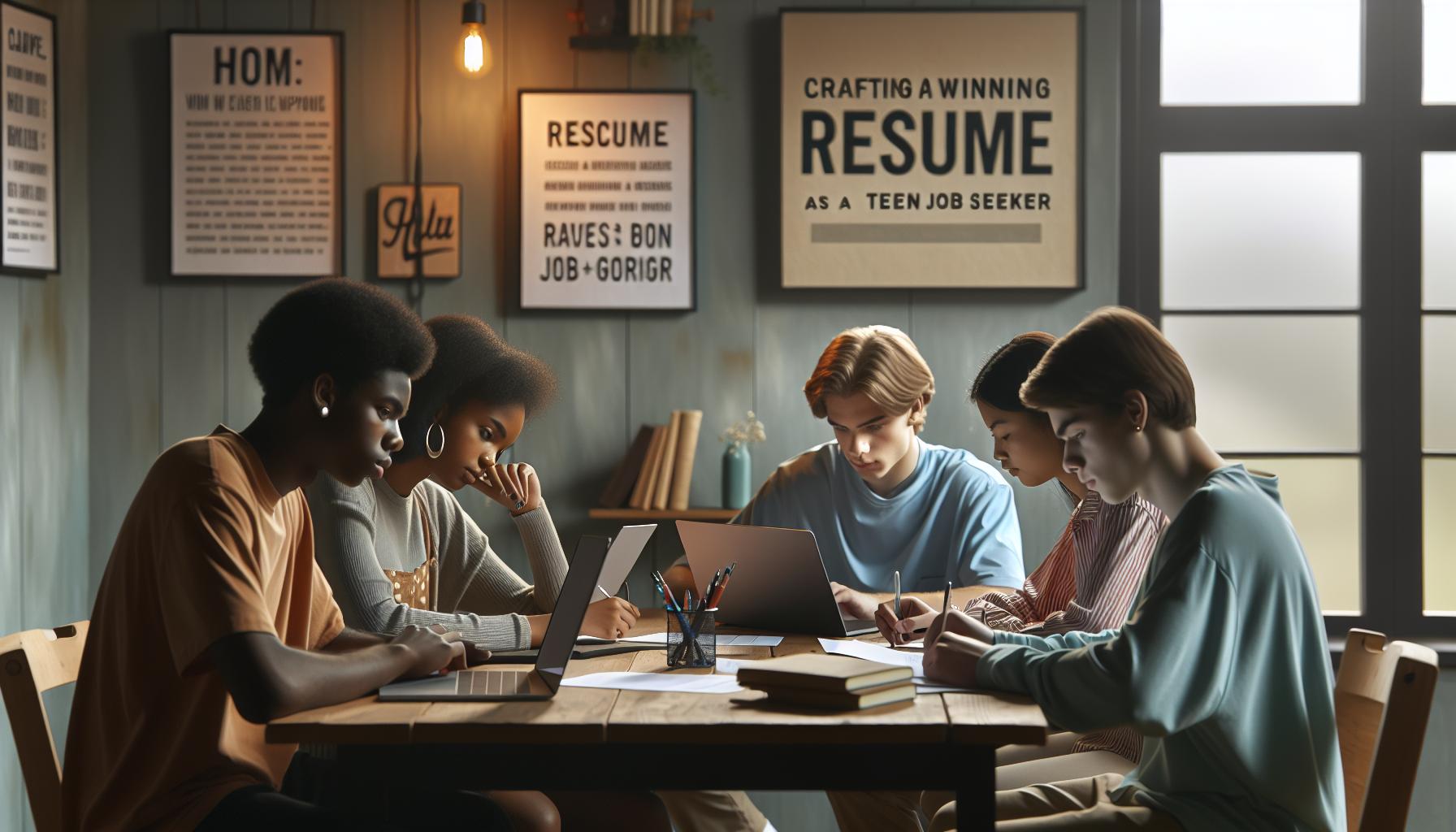 Crafting a Winning Resume as a Teen Job Seeker