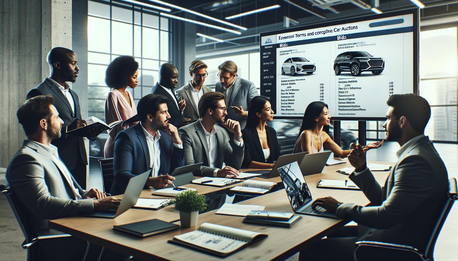 Essential Terms and Concepts in Online Car Auctions
