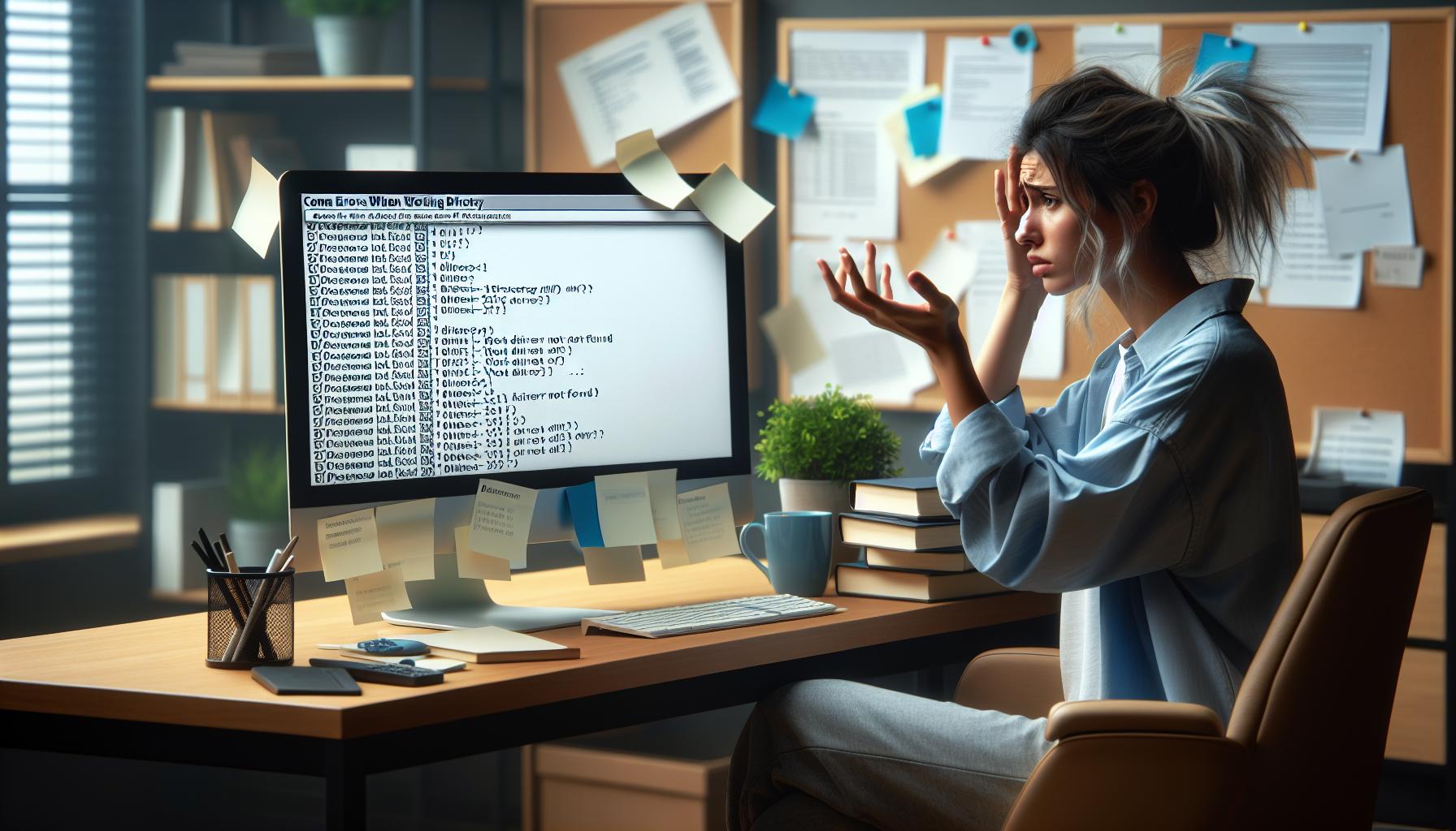 Common Errors When Setting Working Directory
