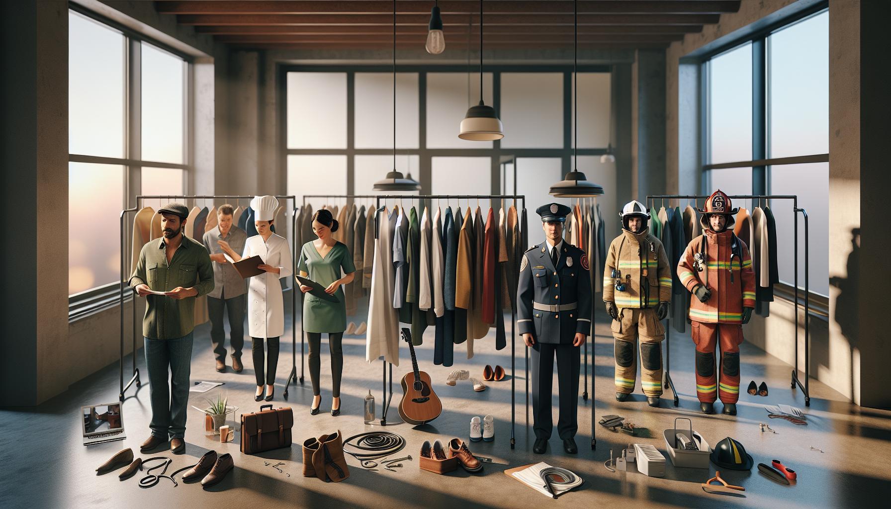 Step-by-Step Guide: Changing Outfits for Various Jobs