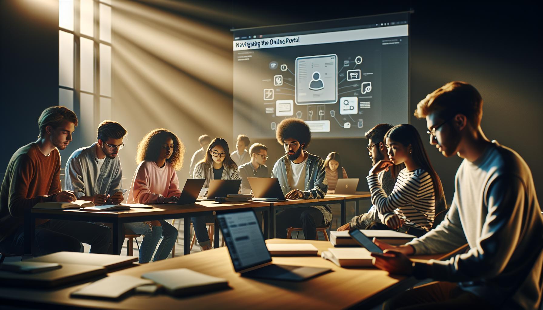Navigating the Online Portal: A Student's Guide