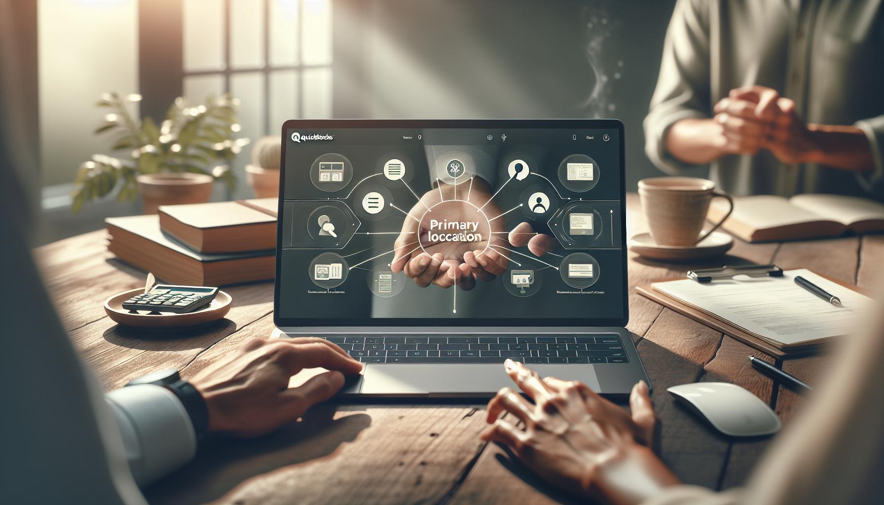 How to Access Your Primary Work Location in QuickBooks Online