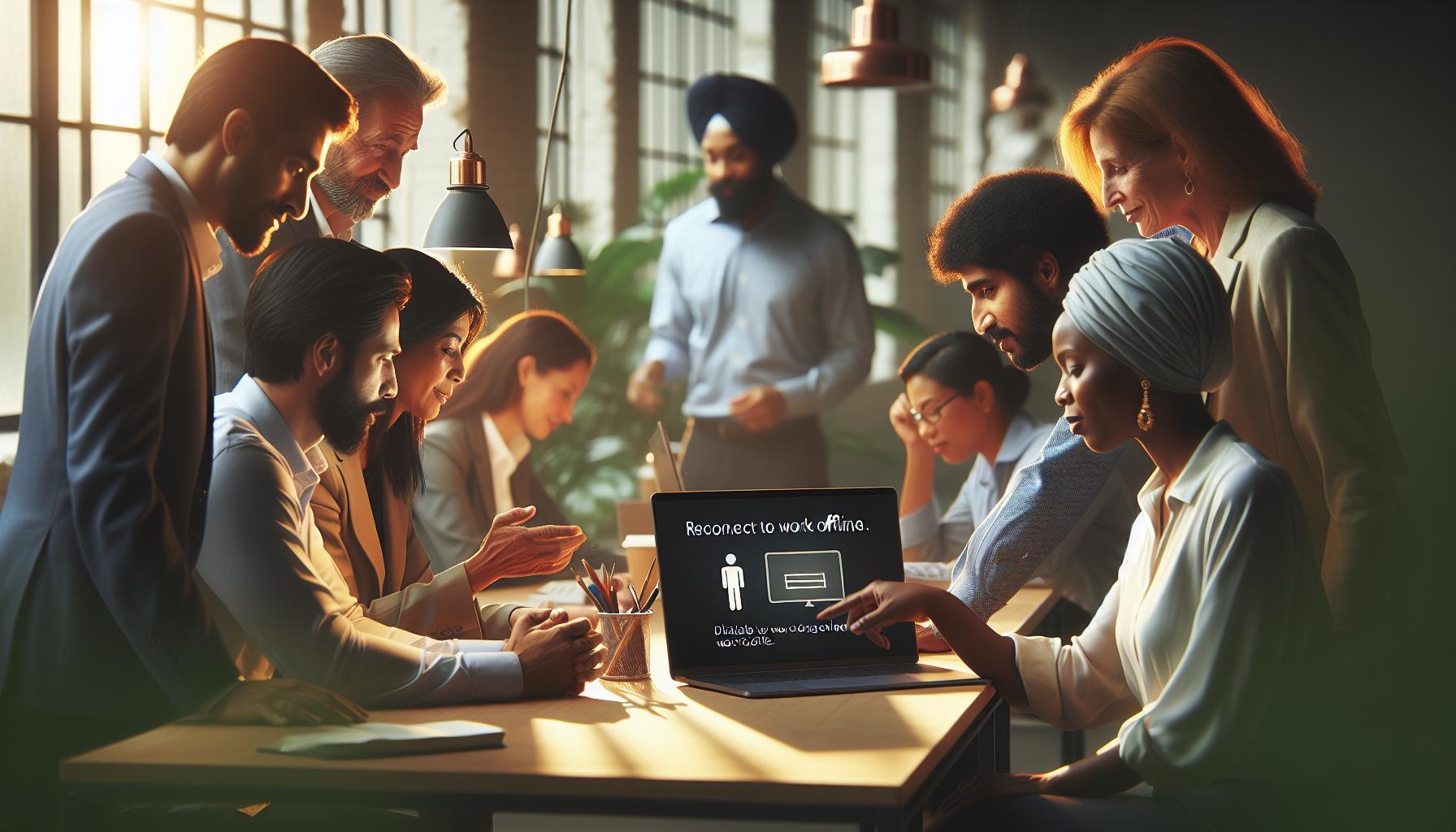 Step-by-Step Guide to Disabling Work Offline