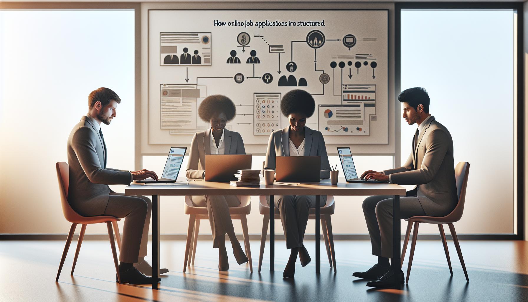 How Online Job Applications are Structured