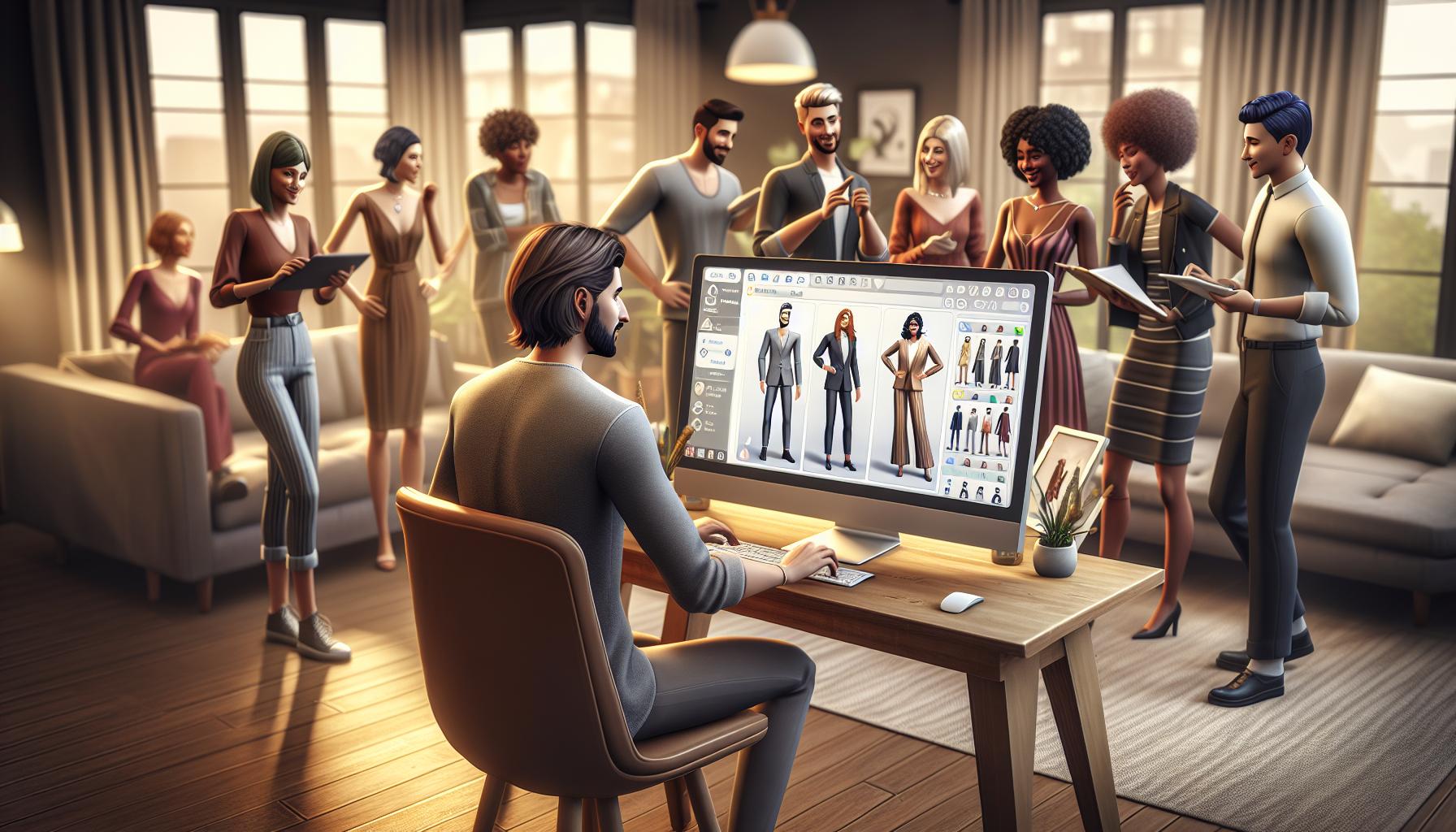 How to Change Your Sim's Work Outfit