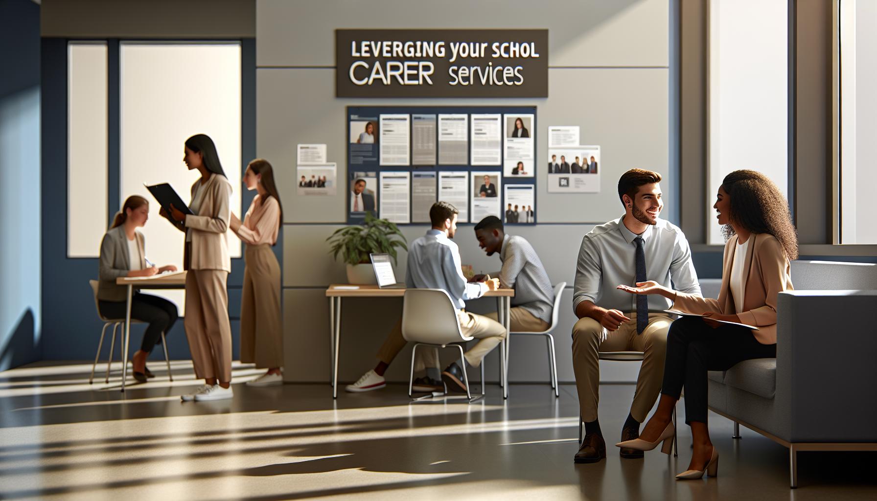 Leveraging Your School's Career Services