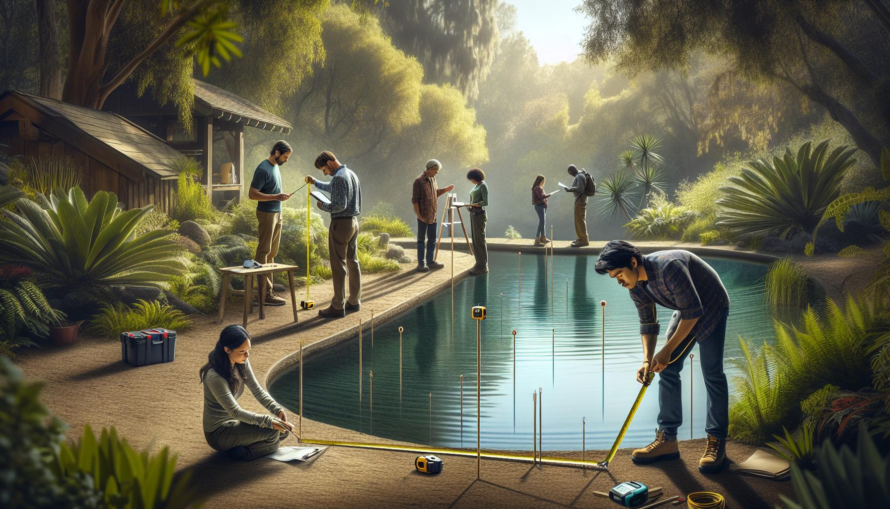 How to Measure Your Pond Dimensions Accurately