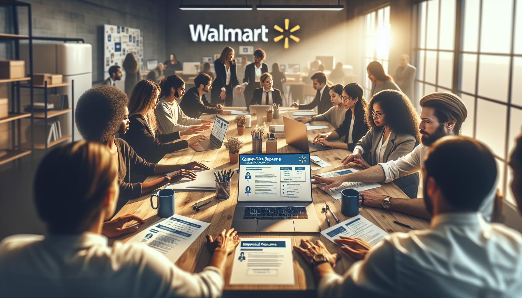 Creating an Impressive Resume for Walmart