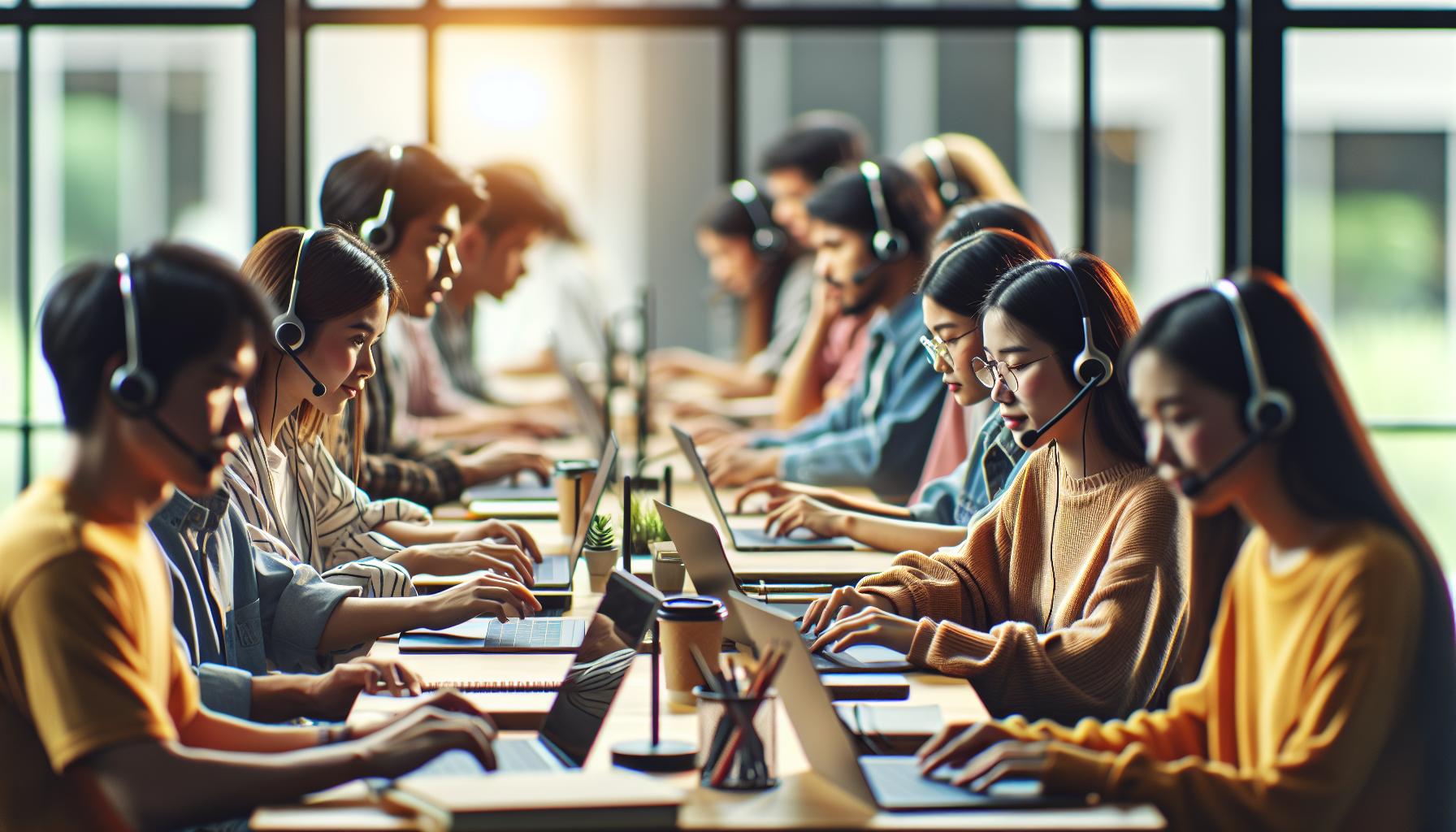 Understanding Online Chat for Student Customer Service Jobs