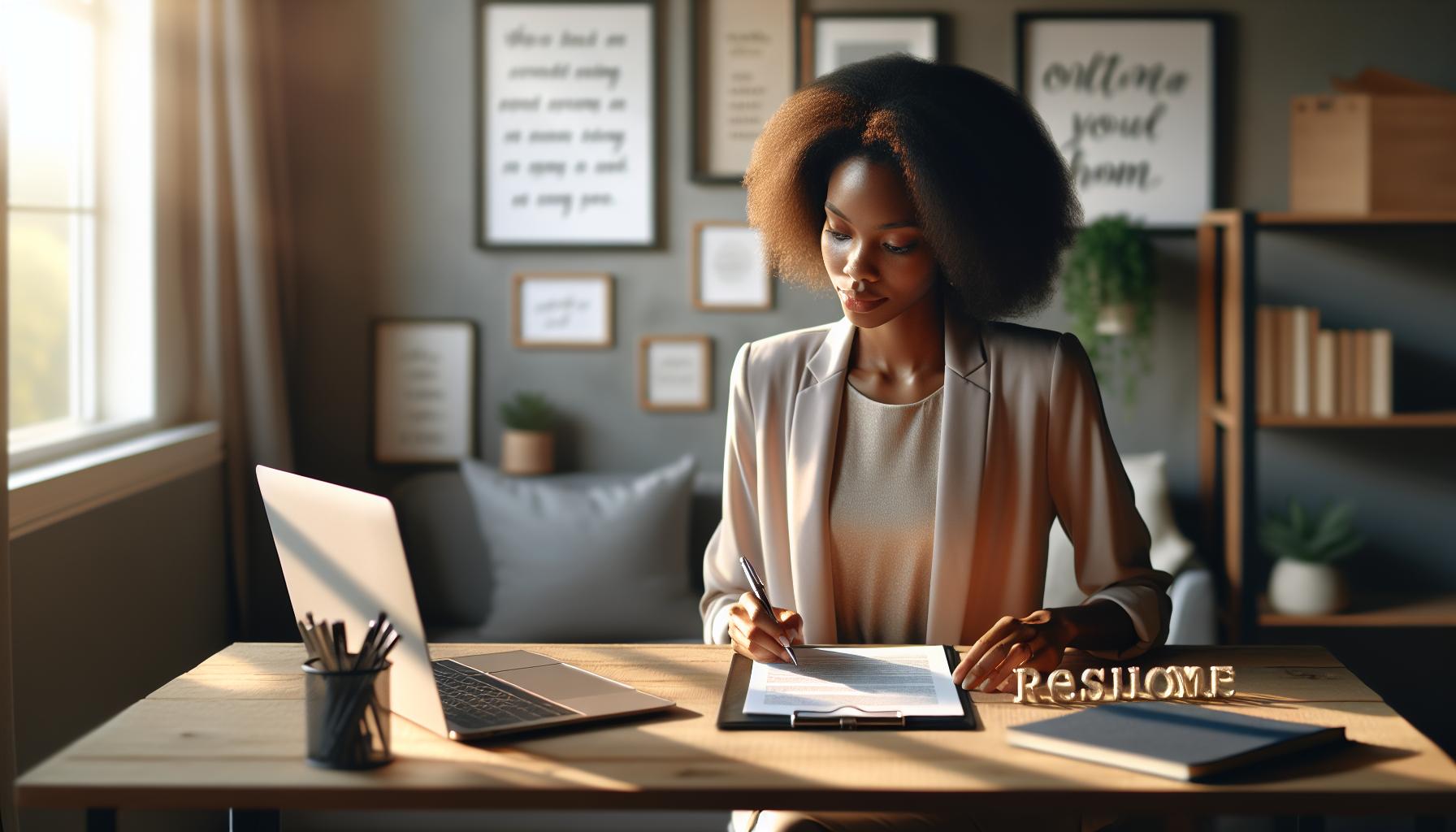 Crafting an Outstanding Resume for Online Jobs