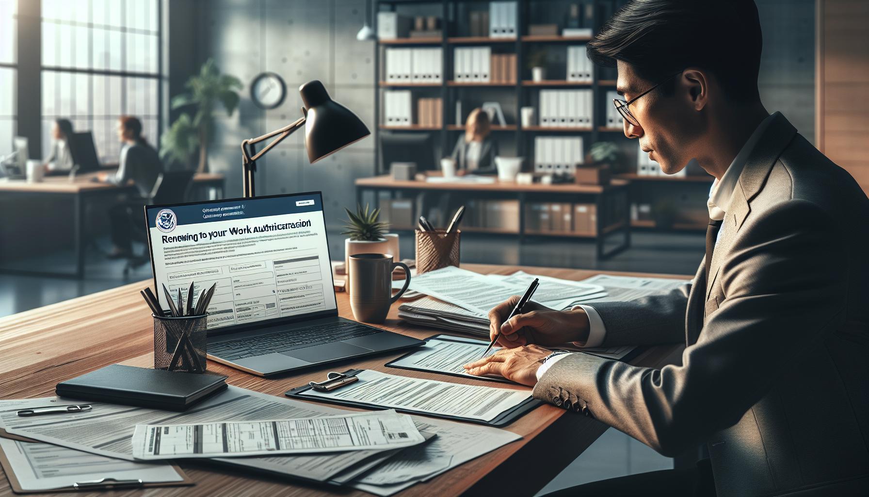 Step-by-Step Guide to Renewing Your Work Authorization
