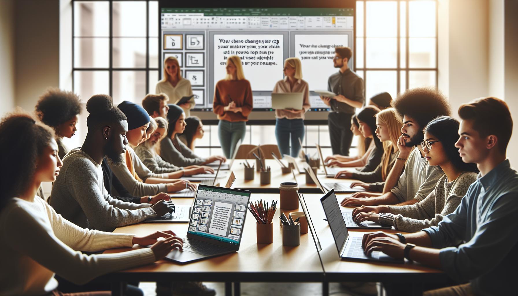 How to Change Cap Work in PowerPoint for Students