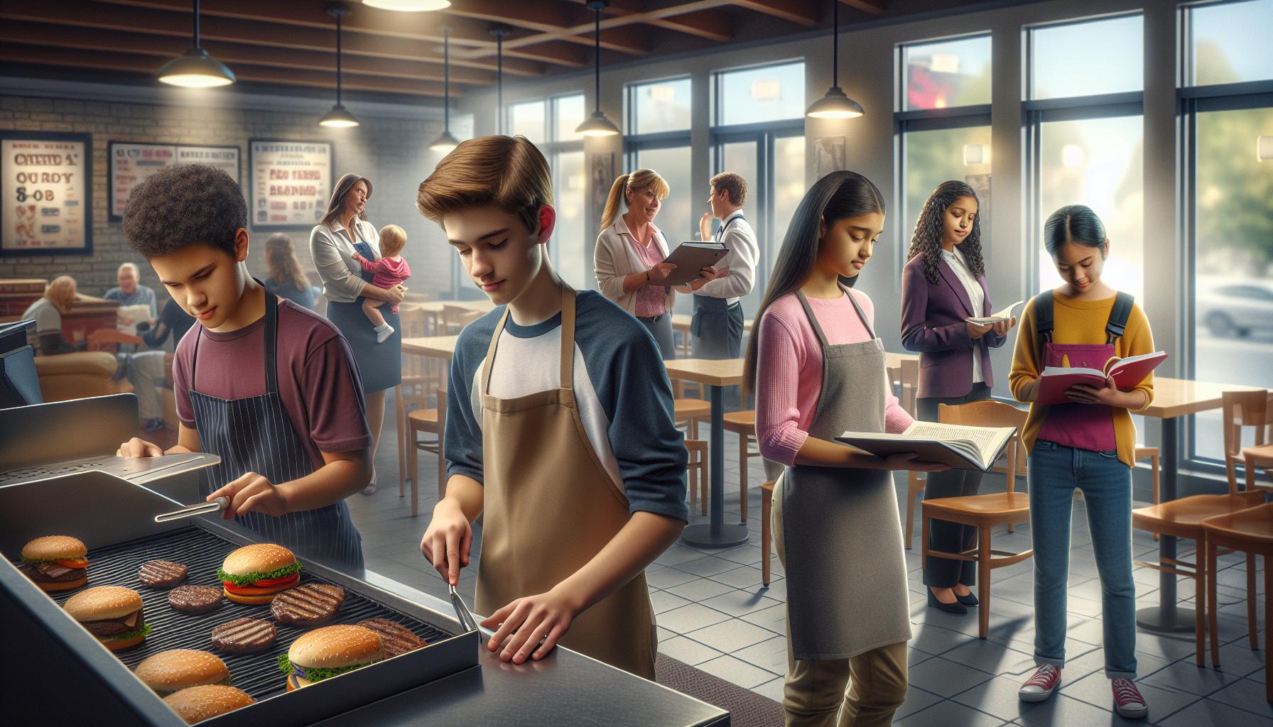 Types of Jobs Teens Can Legally Work