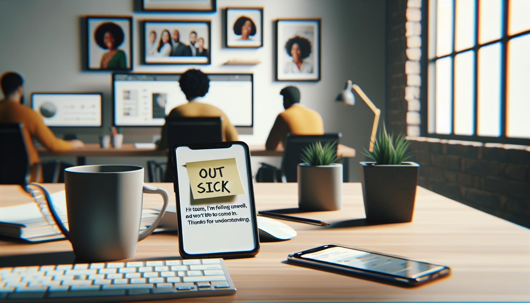 Examples of Sick Day Messages for Various Situations