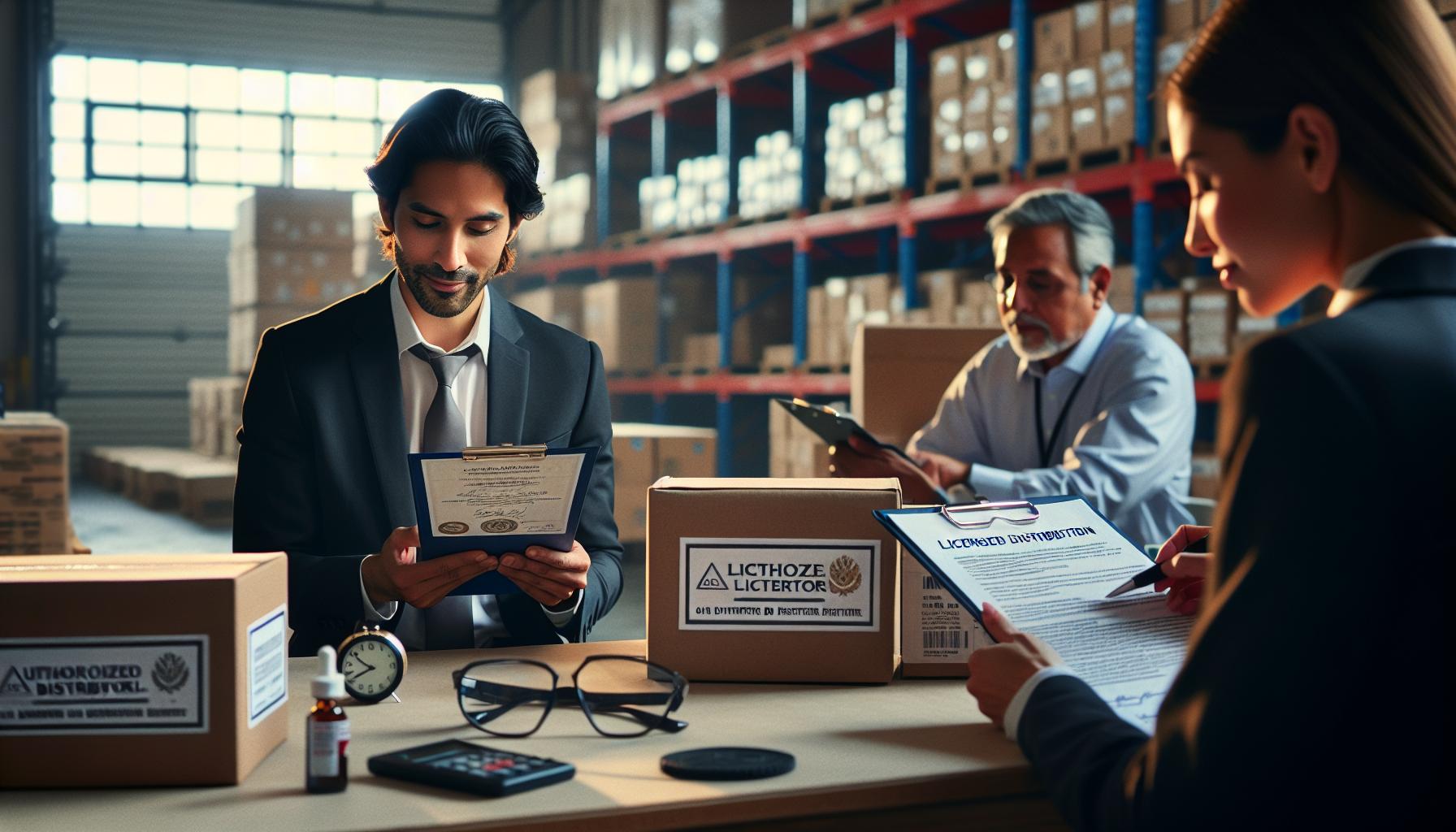 Identifying Licensed Distributors and Retailers